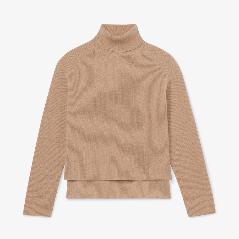 MM Lafleur Mongolian Cashmere Turtleneck Sweater Women’s XS